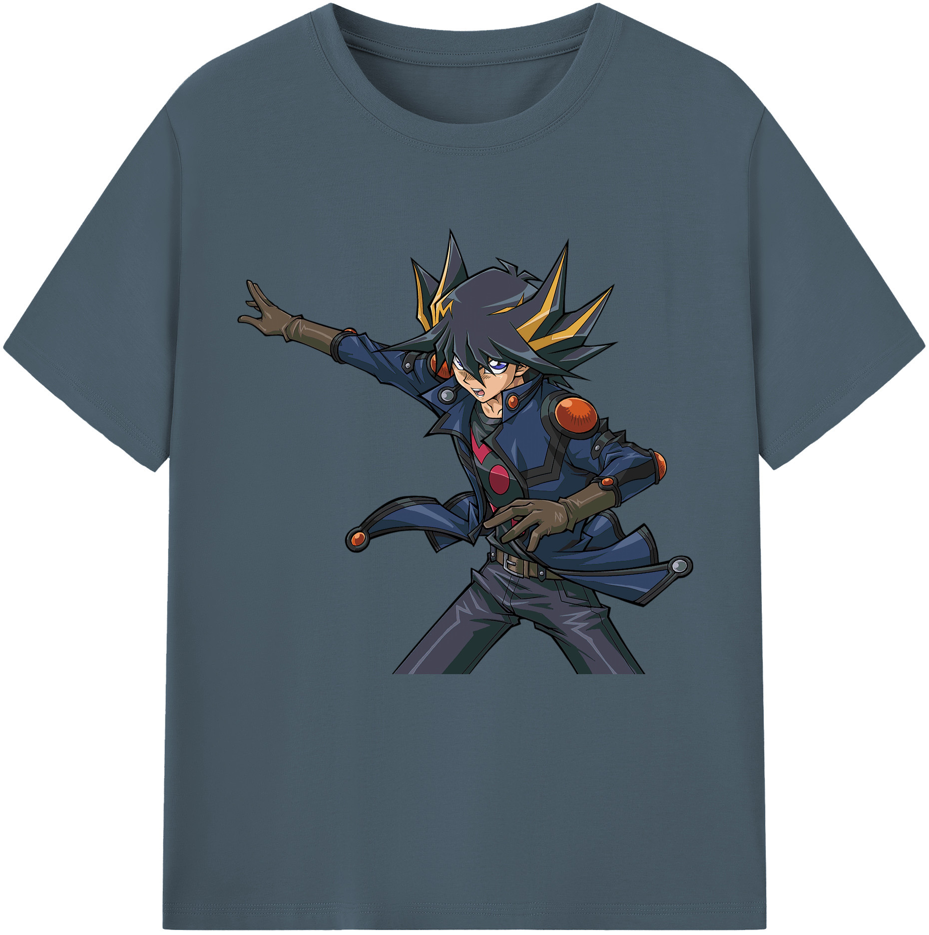 （画像用） 遊☆戯☆王 Yu-Gi-Oh! 綿100％半袖Tシャツ（フロントプリント）